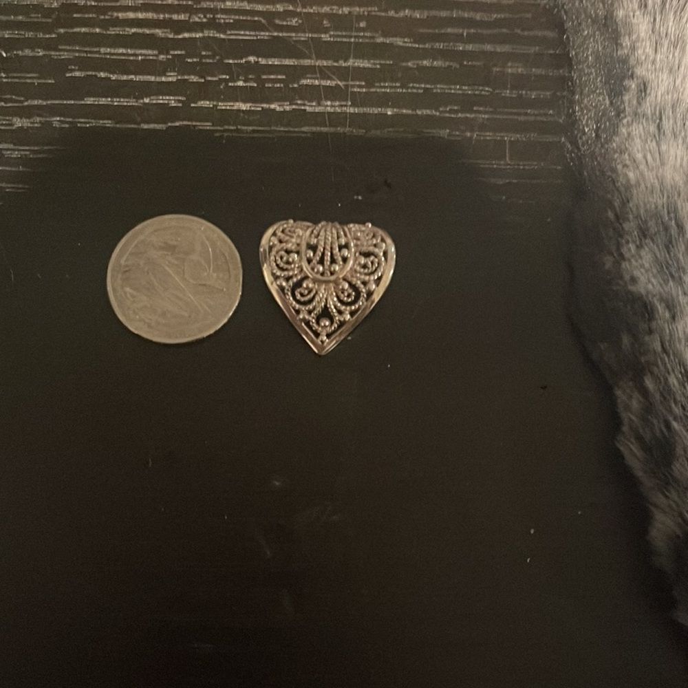 925 silver heart pendant - Picture 7 of 7